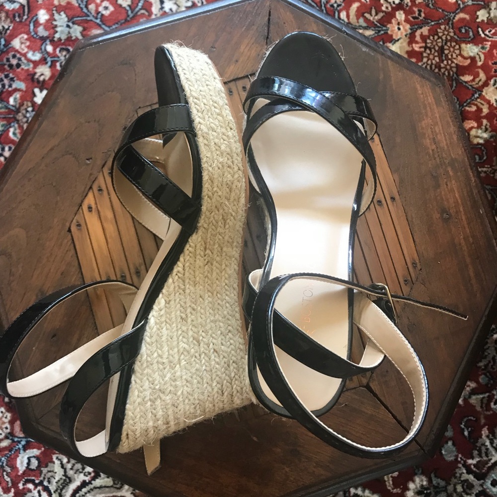 Boston Proper wedge sandals
